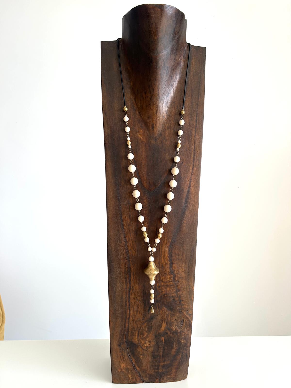 Zoune Bijoux Sautoir Sautoir Grelo River Stone