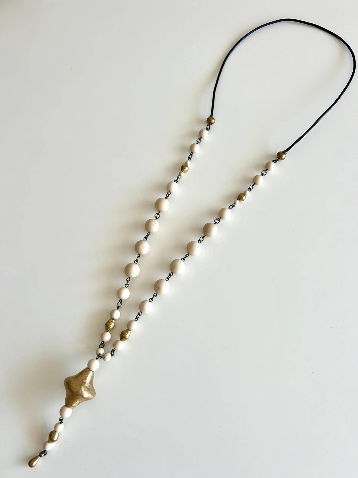 Zoune Bijoux Sautoir Sautoir Grelo River Stone