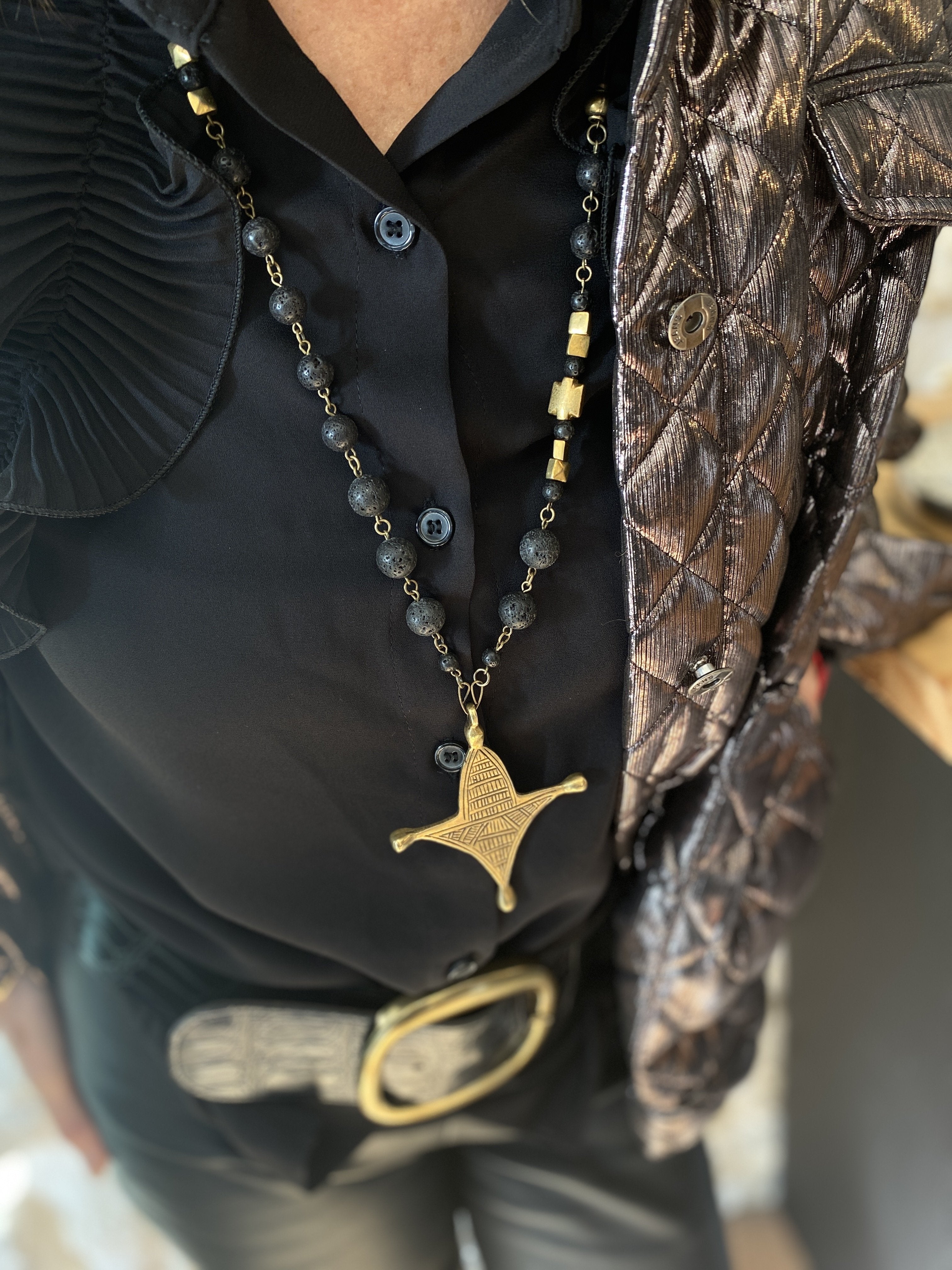 Zoune Bijoux Sautoir Chris Lave