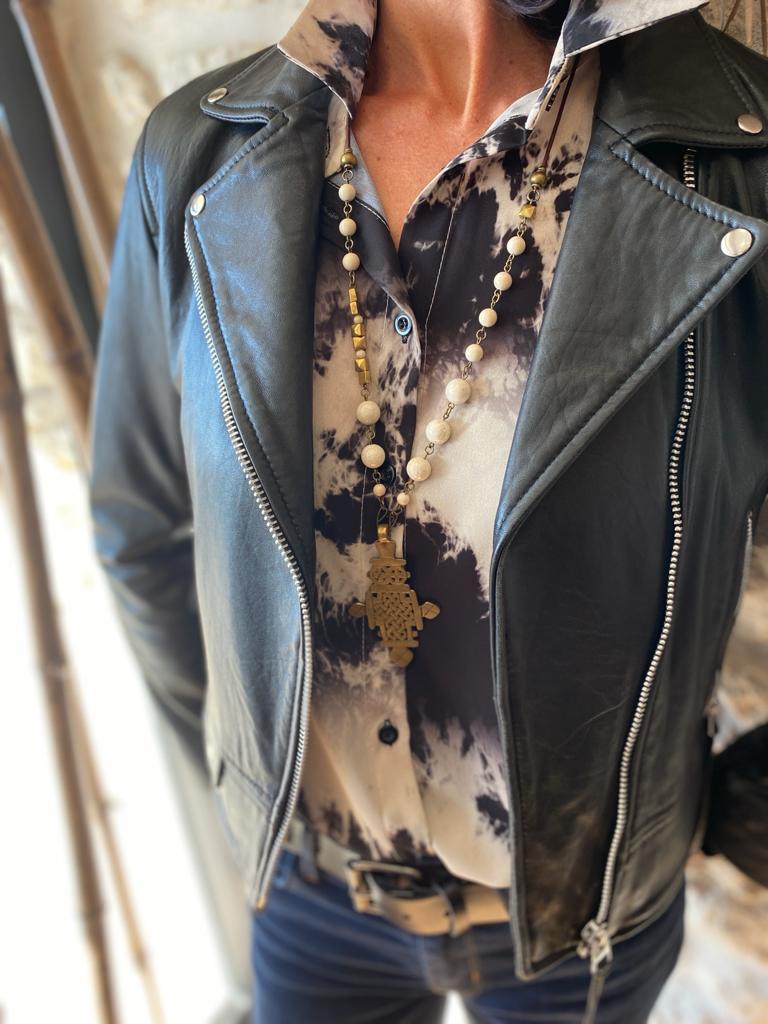 Zoune Bijoux Sautoir Petit Moucharabieh River