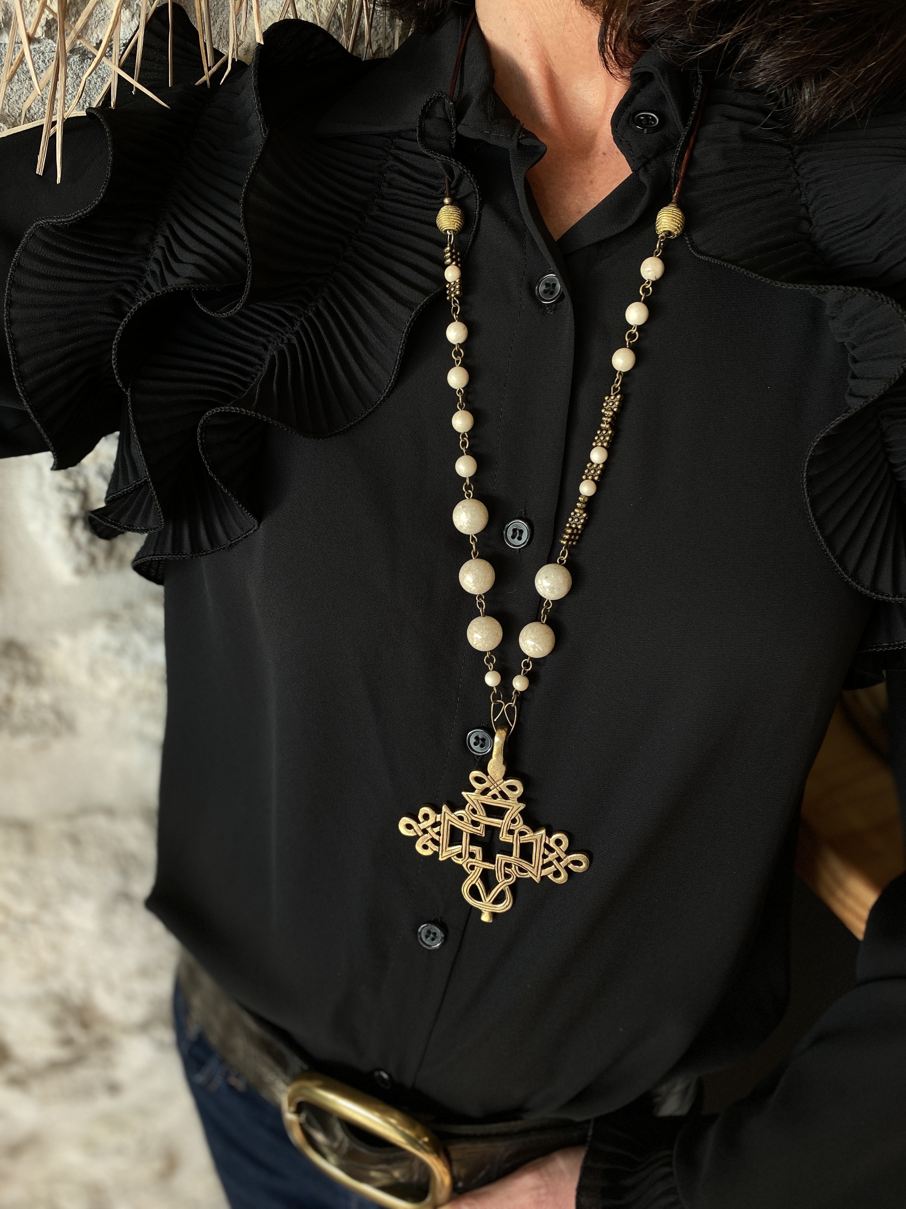 Zoune Bijoux Sautoir Sand River