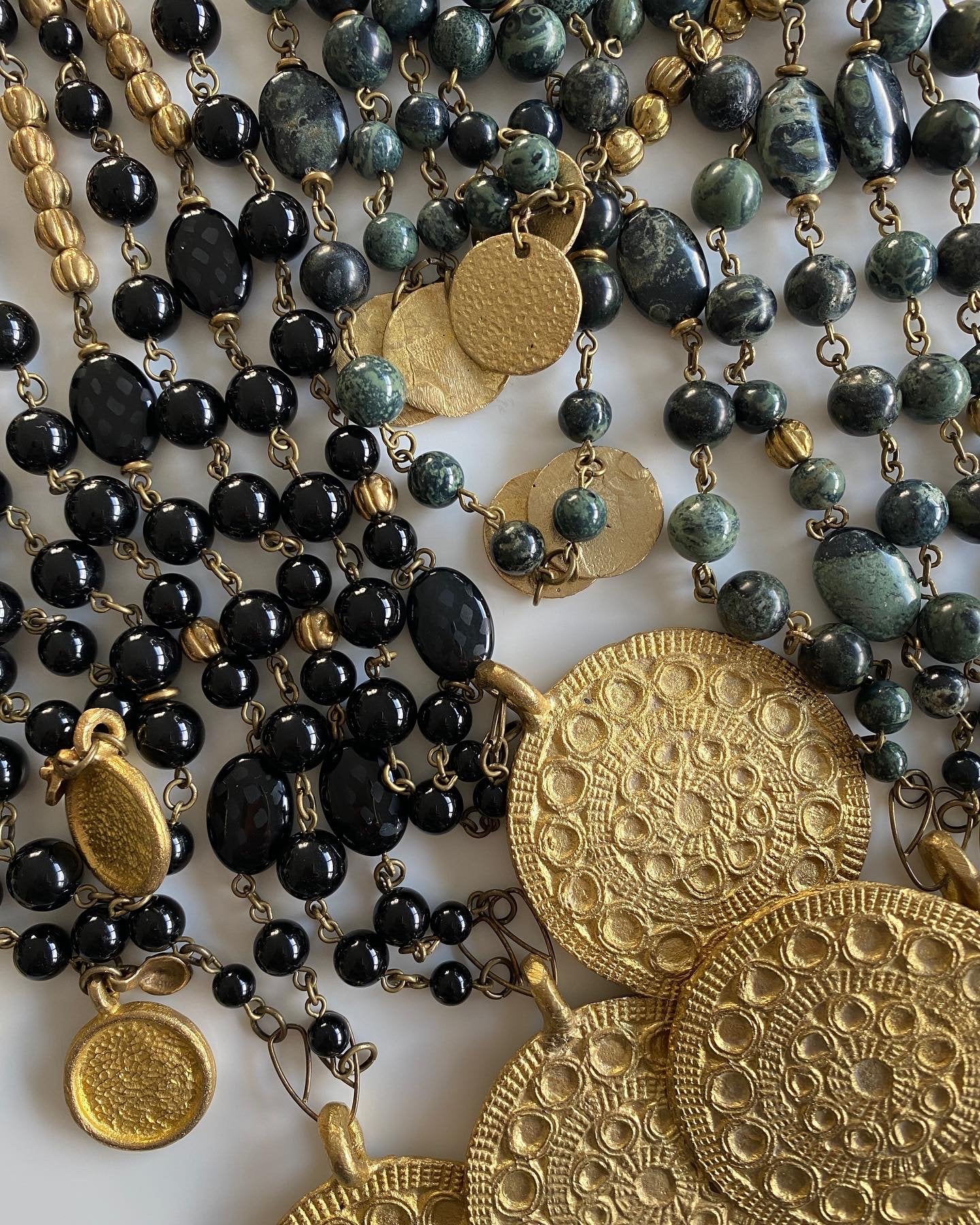 Zoune Bijoux Collier Infini Onyx Collier