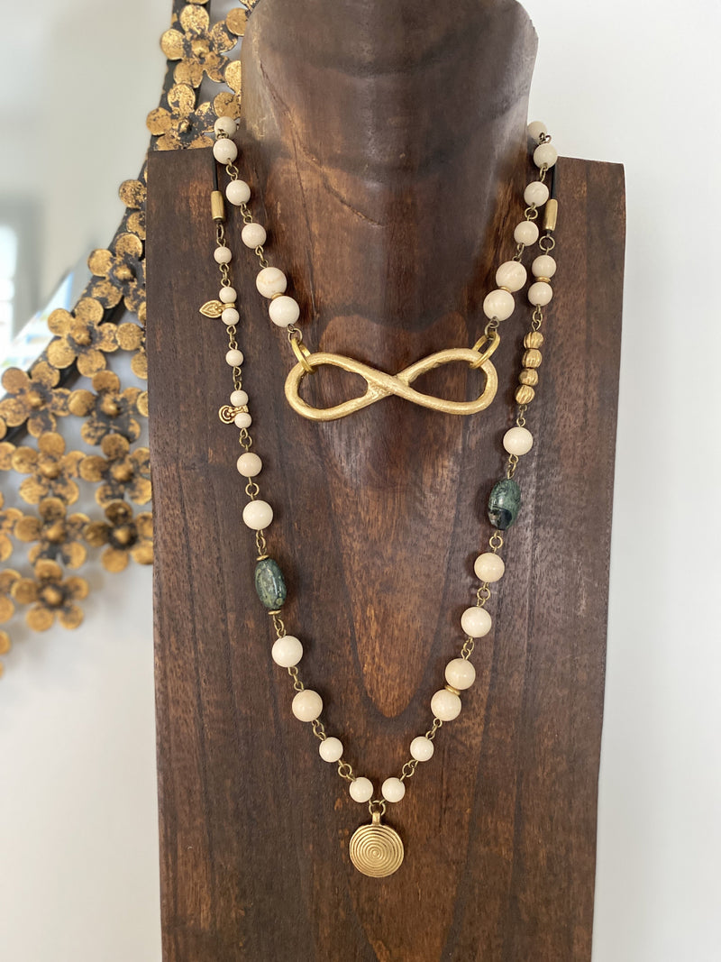 Zoune Bijoux Collier Infini River collier