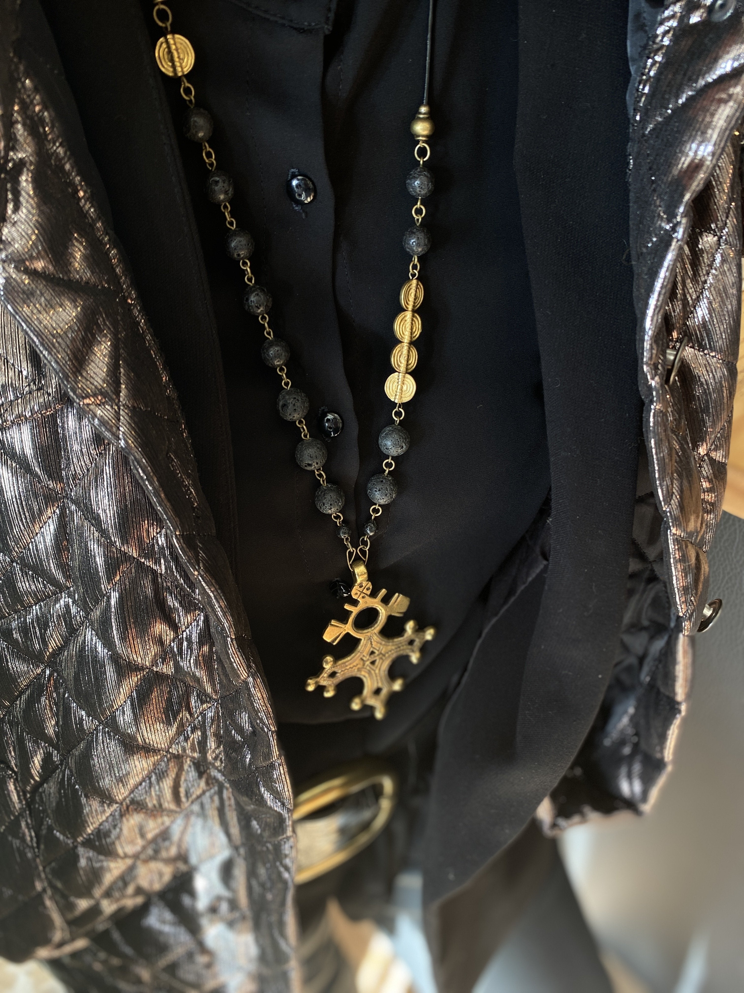 Zoune Bijoux Sautoir Medina Lave